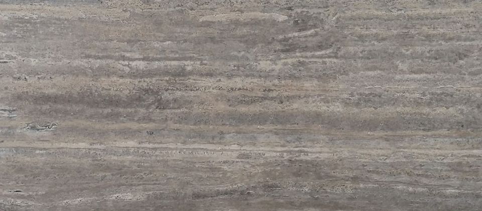 Silver Travertine Vein Cut